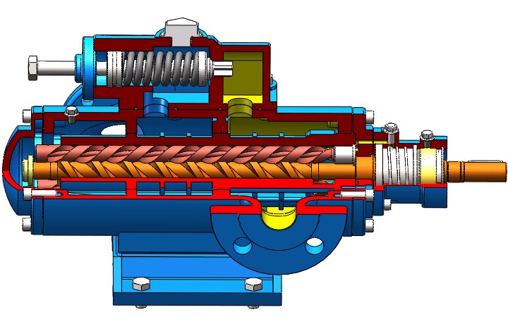 Three screw pump correct disassembly and installation steps